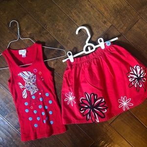 Misha Lulu Skirt and Tank